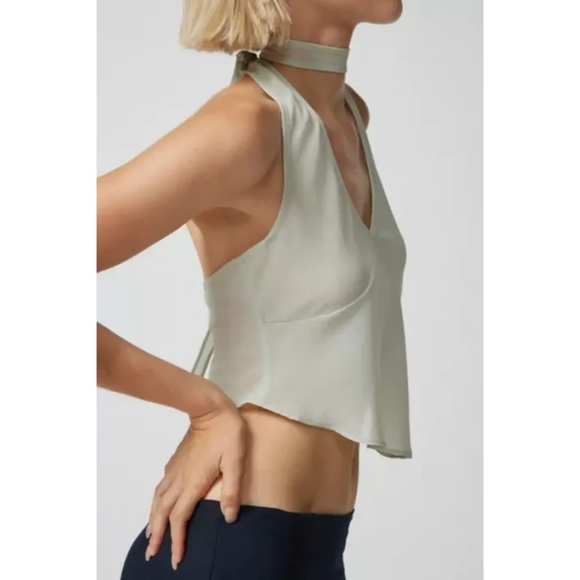 Lioness Rendezvous Semi-Sheer Halter Top - Picture 3 of 12